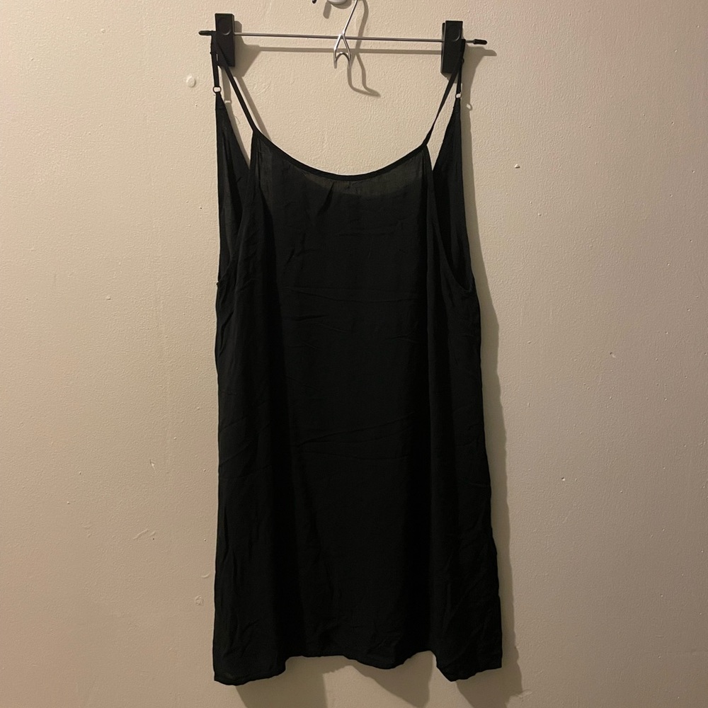 Farm Rio Black Adjustable Tank top size M